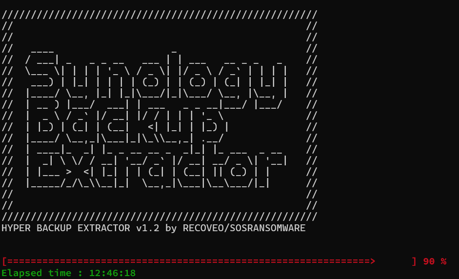 Synology Backup Extractor by Recoveo