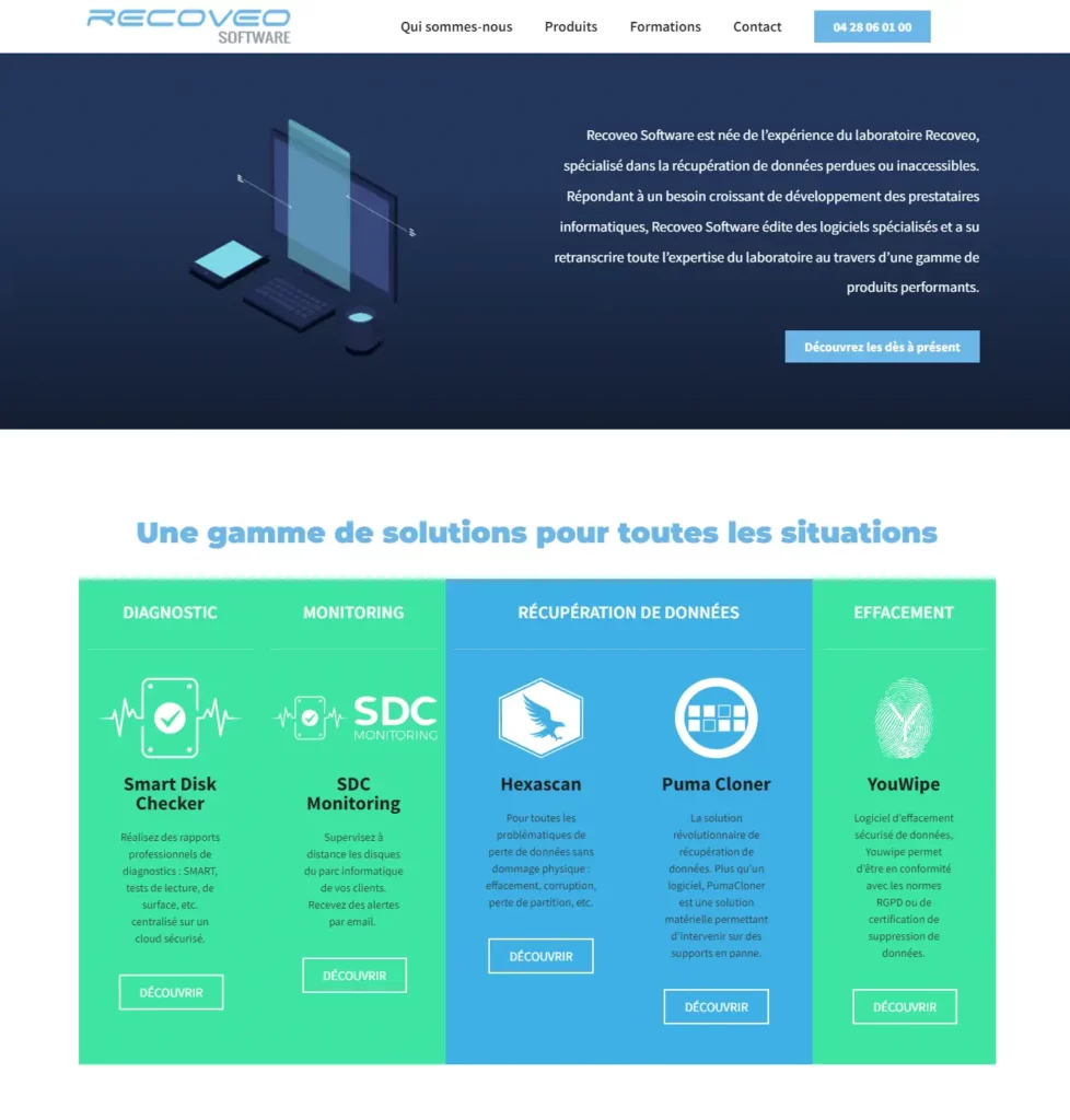 Recoveo software